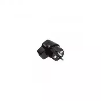 Right-Angle Full-Rubber Power Plug Bachmann 919171 (right-angle mains connector)