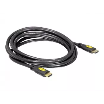 DeLOCK - Video- / Audio Cable - HDMI - HDMI, 19-pin (M) - HDMI, 19-pin (M) - 5 m (82455)