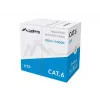 LANBERG networking cable Cat6 U/UTP LCU6-11CU-0305-S, 305 m, 23 AWG, grey, HDPE jacket