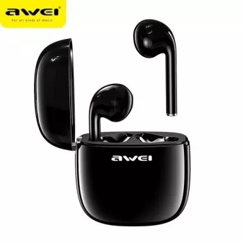 Earphones Awei T28 TWS+docking Black
