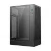 PC case DeepCool CH170 PLUS Tower Black — micro-ATX/mini-ITX, tempered glass, USB-C, top PSU