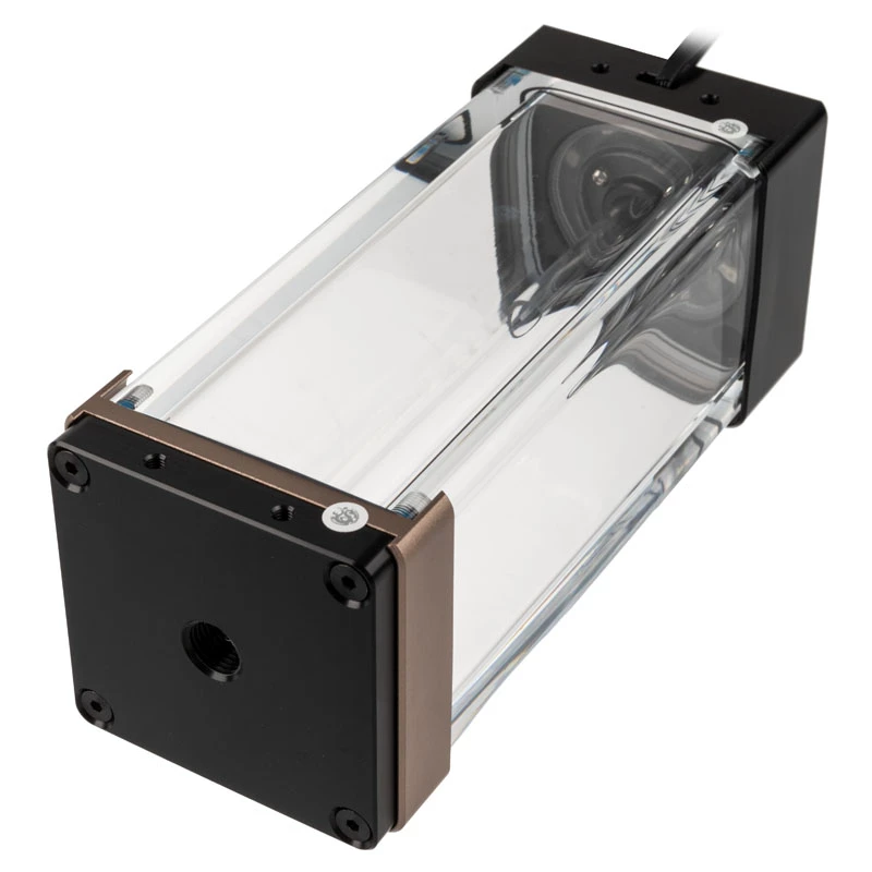 Reservoir (Ausgleichsbehälter) BitsPower Premium Cuboid 150 mm Acrylic - BPPRE-WTCR150