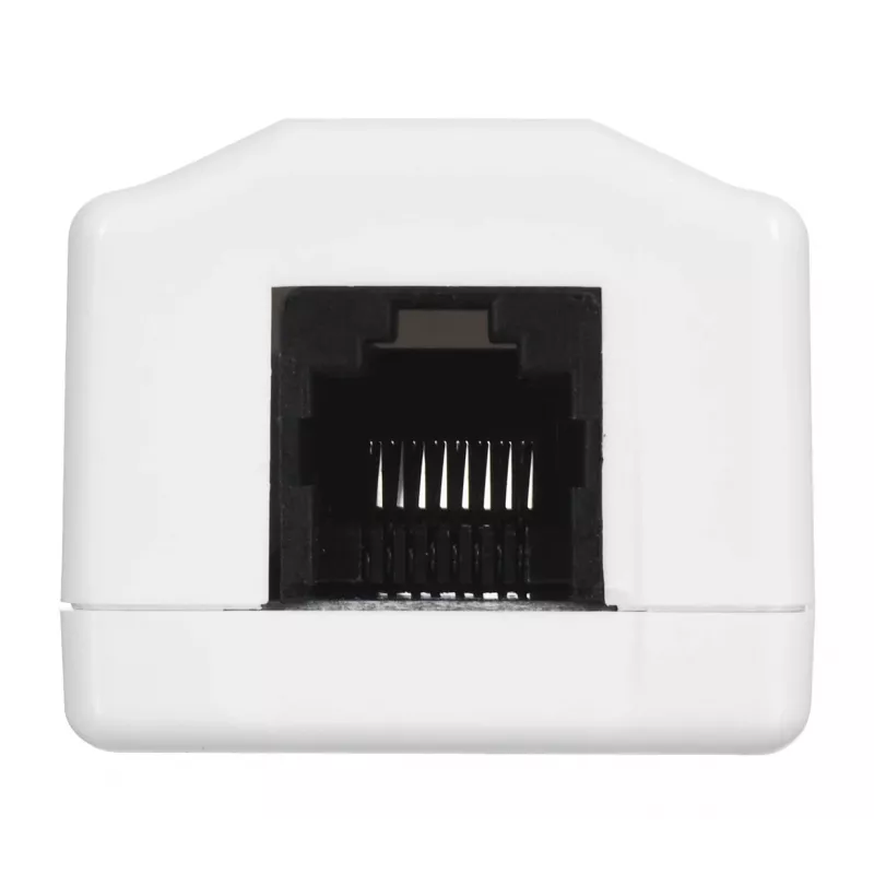 LANBERG outlet box RJ-45 OU6-0001-W, Cat6, white