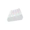 Mechanical Keyboard Whiteout X2, Blue Outemu, Hot Swap Savio Savgk-white