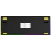 LORGAR KBP70TKLW, Wireless TKL Mechanical Gaming Keyboard Pro, Black/yellow, EN layout