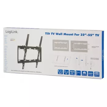 TV mount LogiLink BP0012 139.7 cm (55 inch) Black