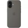 Cover Apple iPhone 16 Silicone Case with MagSafe Stone Gray