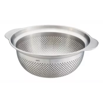 GEFU kitchen strainer PREMIO G-28132, 27 cm stainless steel mesh, handheld