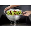 GEFU kitchen strainer PREMIO G-28132, 27 cm stainless steel mesh, handheld