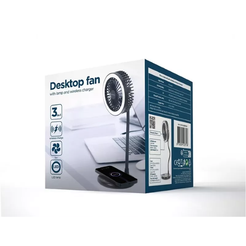 Household Fan Gembird TA-WPC10-LEDFAN-01