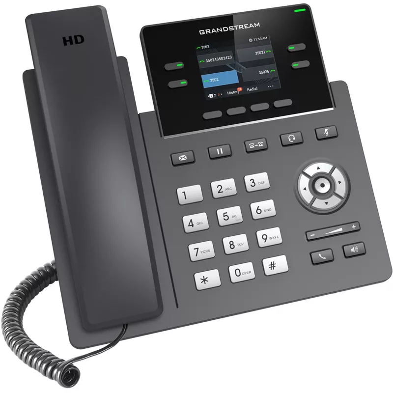 IP Phone Grandstream Networks GRP2612W Black