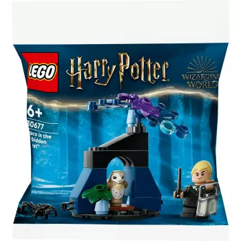 Construction toy LEGO Harry Potter set model 30677 – Draco in the Forbidden Forest minifigure scene