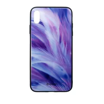Phone cover Tellur Cover Glass Print for iPhone XS Max — printed glass back protector case