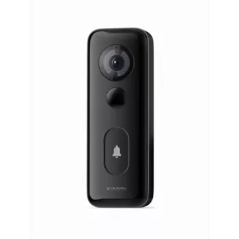 Wall-mounted Xiaomi 3S Black IP65 2-way Audio Wired & Wireless Wi‑Fi 2.4 GHz Battery/DC 5V