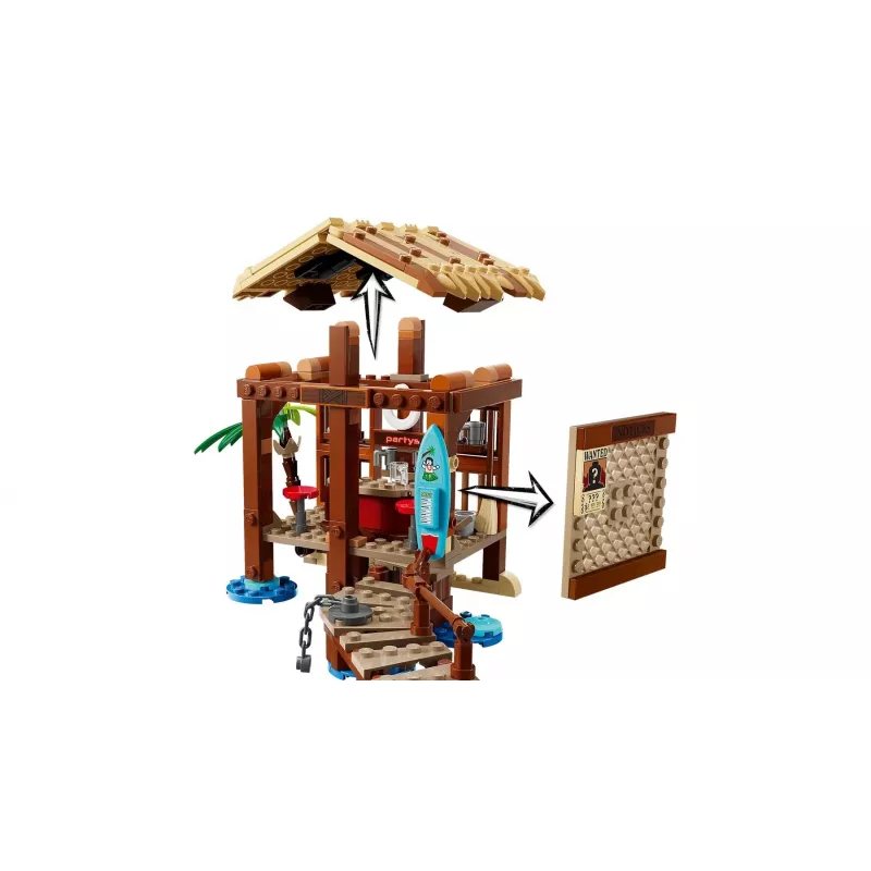 LEGO building set One Piece 75636 Windmill Village Hut, 299 pieces, 3 minifigures, 8+ years