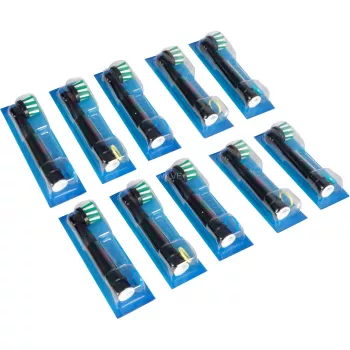 Oral-B Pro CrossAction replacement brush heads, 10 pcs