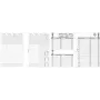 Bind calendar insert A5 2024 B550325 — monthly planner pages for A5 bind systems