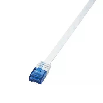 Logilink SlimLine - Patch-Cable - RJ-45 (M) - RJ-45 (M) - 50 cm - UTP - CAT 6 - White (CF2021U)