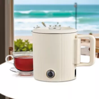 Electric kettle Maestro MR-009 0.8 L 600 W travel pot, beige