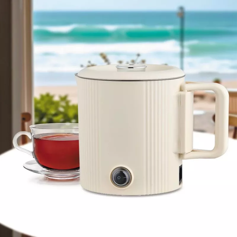 Electric kettle Maestro MR-009 0.8 L 600 W travel pot, beige