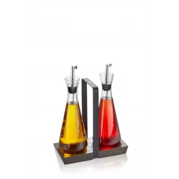GEFU X-PLOSION oil/vinegar dispenser 0.25 L Glass, Silicone, Stainless steel Transparent