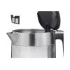 Electric kettle Severin 1.7 L 2200 W Black Stainless steel Transparent