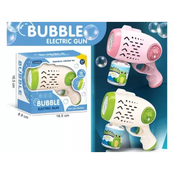 Soap bubble gun Madej 010327 — battery-operated toy for creating bubbles