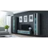 Cama TV stand VIGO NEW 30/140/40 grey/grey gloss