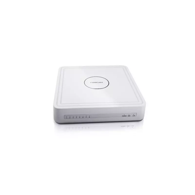 Foscam FN8108H 8-channel 5MP network video recorder, white