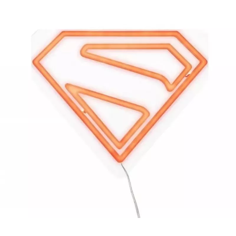 Wall-mount LED neon light Paladone Superman PP14478SMTVN, decorative wall sign