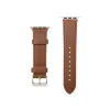 Leather watch strap FIXED FIXLST-434-BRW for Apple Watch 42/44/45/46/49 mm — brown