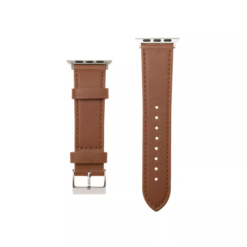 Leather watch strap FIXED FIXLST-434-BRW for Apple Watch 42/44/45/46/49 mm — brown