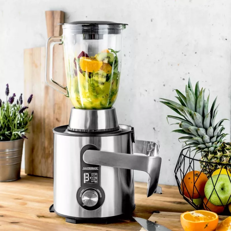 Centrifugal juicer Gastroback Design Digital Pro 1300 W Black Stainless steel