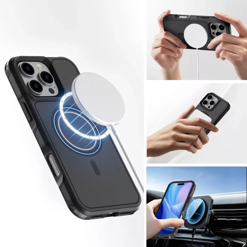 Cover 4smarts 541180 for iPhone 16 Pro 16 cm Black