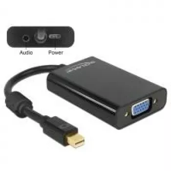 Video Cable Adapter DeLOCK 65598 Mini DisplayPort to VGA 3.5mm