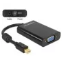 Video Cable Adapter DeLOCK 65598 Mini DisplayPort to VGA 3.5mm