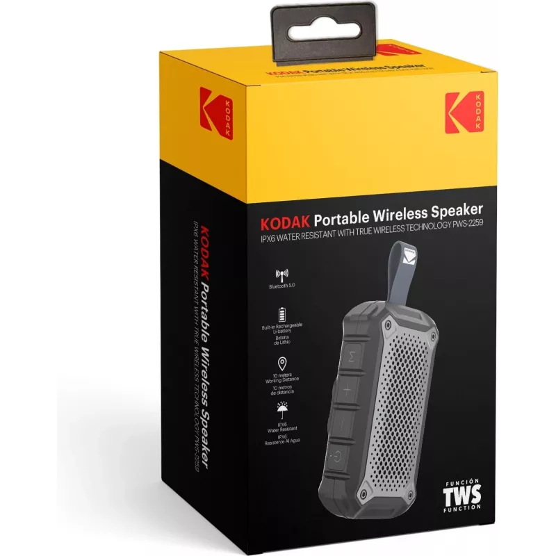 Portable Speaker Kodak PWS-2259, Black