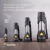 Varta Day Light Key Chain Light - Schlüsselanhänger-Blinklicht - Aluminium - Schwarz - ABS Synthetik - Aluminium - Gummi - LED - 1 Lampen - 12 lm