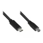 Good Connections USB2.0 Cable C-Mini B5pol. black 0,15m