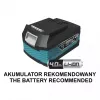 Cordless brush cutter Dedra DED7191 — battery-powered grass trimmer, handheld garden tool
