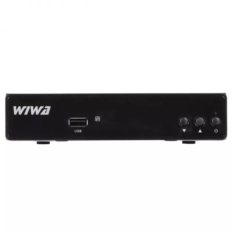 TV tuner WIWA H.265 LITE — DVB-T / DVB-T2 tuner with H.265 support, Full HD, HDMI, USB, SCART
