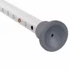 Round aluminium shower stool