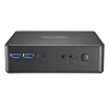 Shuttle XPC Nano PC NC40U, Intel Celeron 7305U, 1x HDMI, 1x DP,1xUSB-C/DP, 6x USB3.2, 1x 2.5 inch bay, 2x M.2, 1x LAN, RAID, 24/7 permanent operation, incl. VESA & Stand