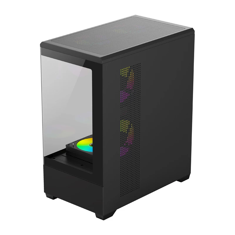 Computer case Darkflash C365 (black) with 5 included fans