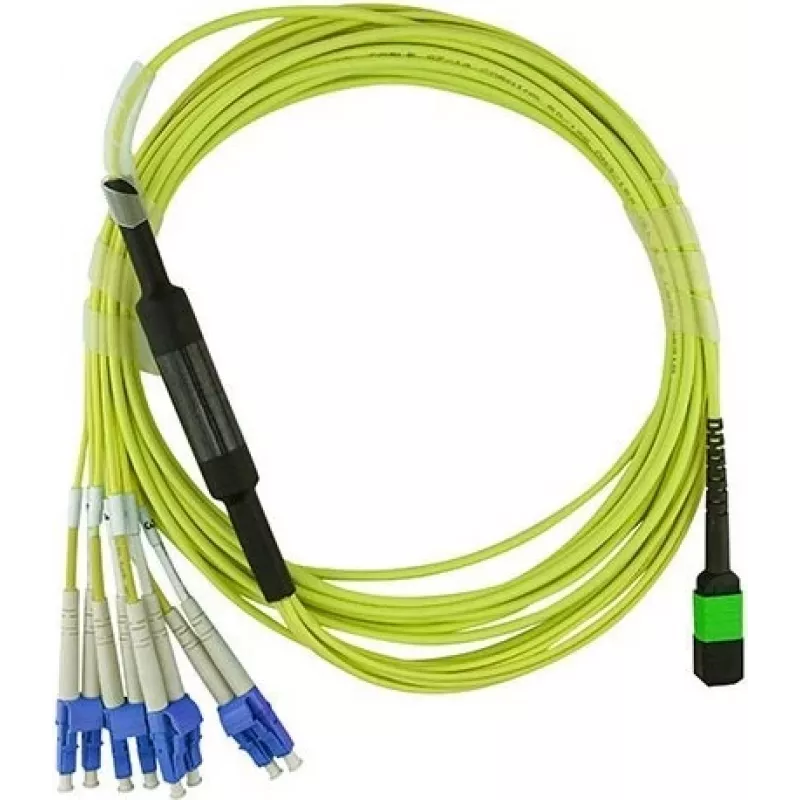 MPO/APC-4xLC Singlemode Patch Cable BlueOptics HE87808GPH-KB007M 7.5 Meter