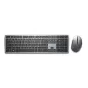 Wireless Keyboard and Mouse Set Dell KM7321W Titan Grey with Batteries Included