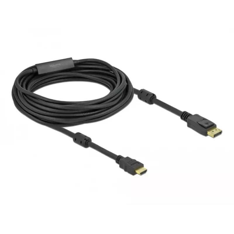 Active DisplayPort to HDMI Cable DeLOCK 85960 10m 4K 60Hz