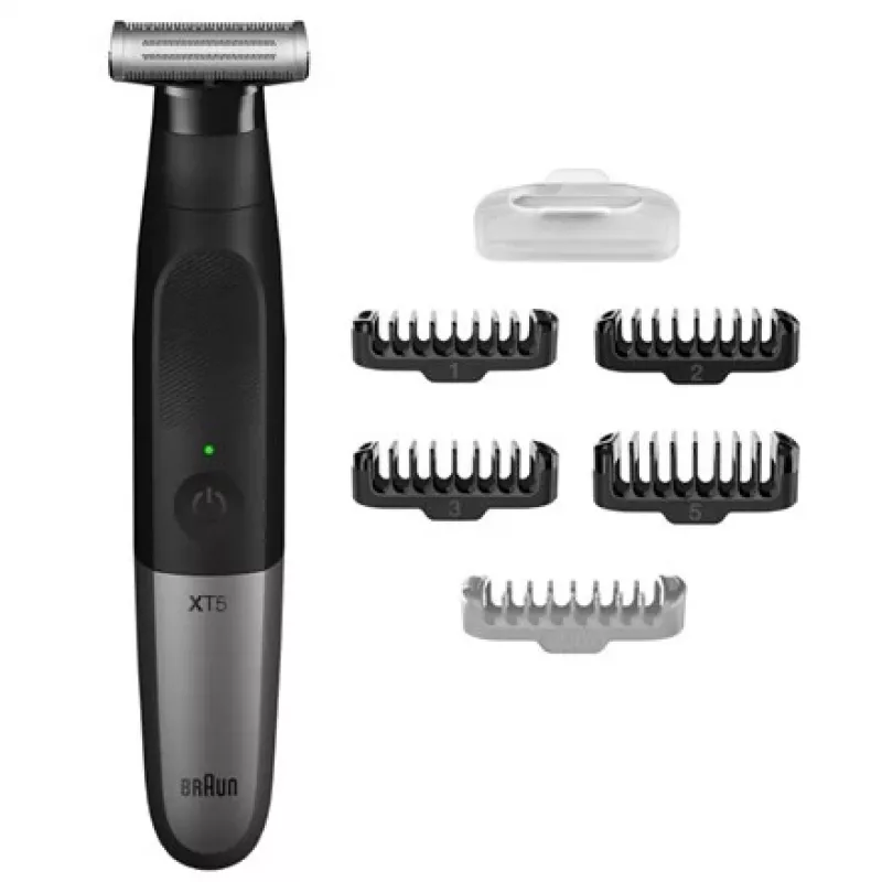 brown | Hybrid Hair, Beard, Body Trimmer | XT5100 Series X | Operating time (max) 60 min | Wet & Dry | Black