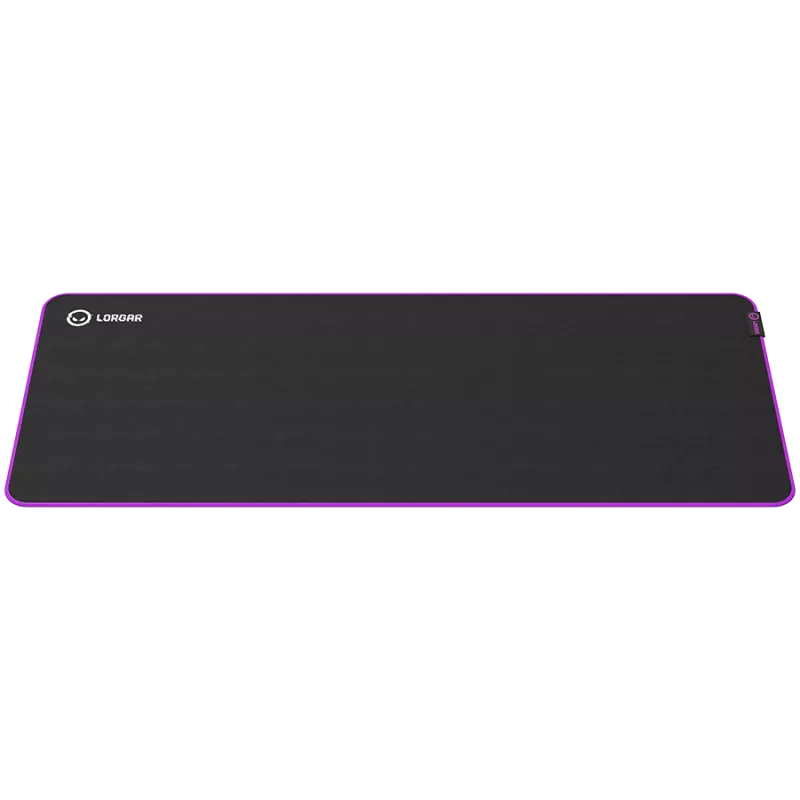 Lorgar Main 319, Gaming mouse pad, High-speed surface, Purple anti-slip rubber base, size: 900mm x 360mm x 3mm, weight 0.6kg