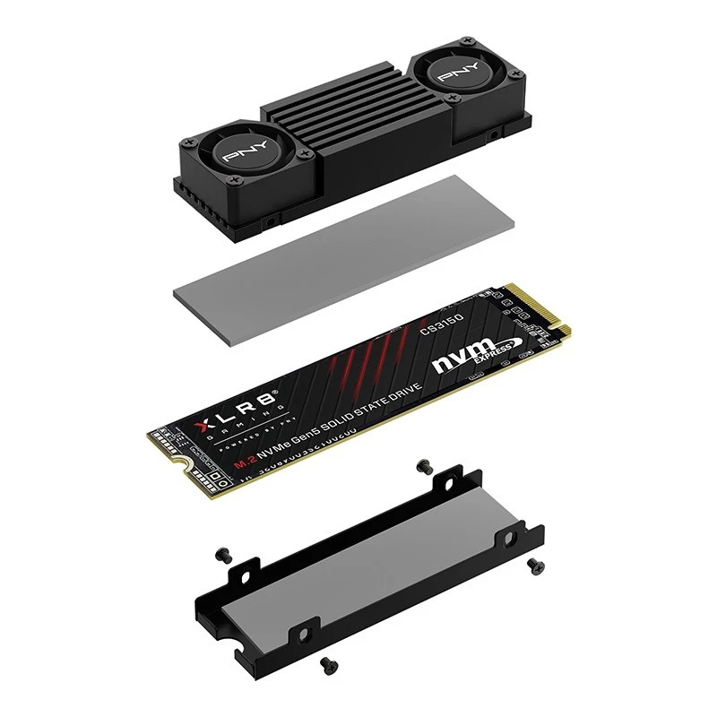 SSD disk PNY 2 TB M.2 PCI Express 5.0 NVMe CS3150